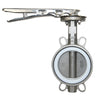 PTFE Stainless Steel Wafer Butterfly Valve