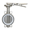 PTFE Stainless Steel Wafer Butterfly Valve