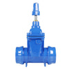 Socket Type Soft Seal Gate Valve Square Cap